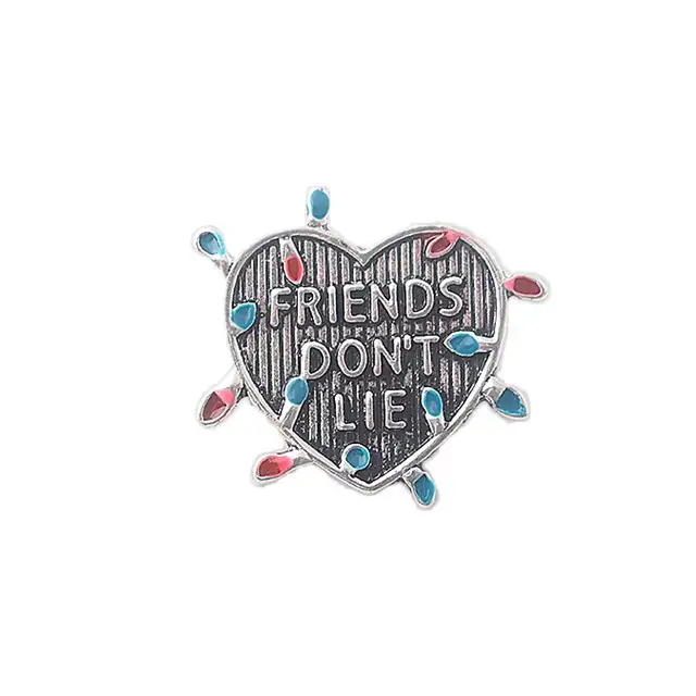 PIN STRANGER THINGS FRIENDS DONT LIE