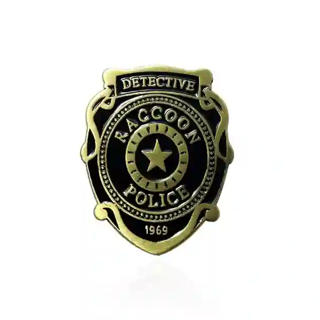 PIN RESIDENT EVIL RACOON POLICE DETECTIVE