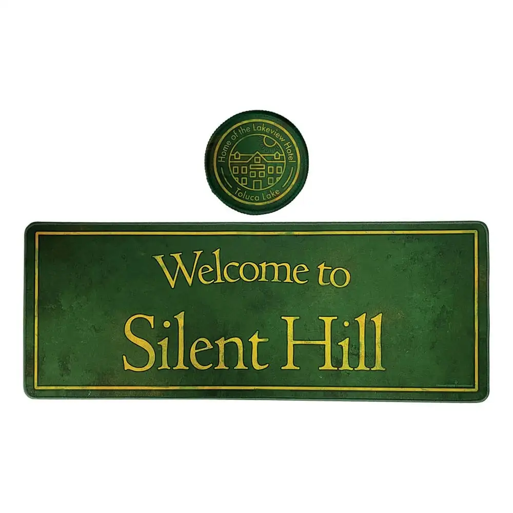 DESK PAD & COASTERS SILENT HILL LAKEVIEW HOTEL