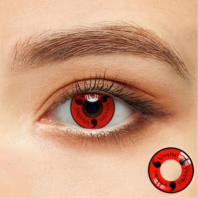 LENTILLAS NARUTO SHIPPUDEN SHARINGAN FULLY ACTIVE
