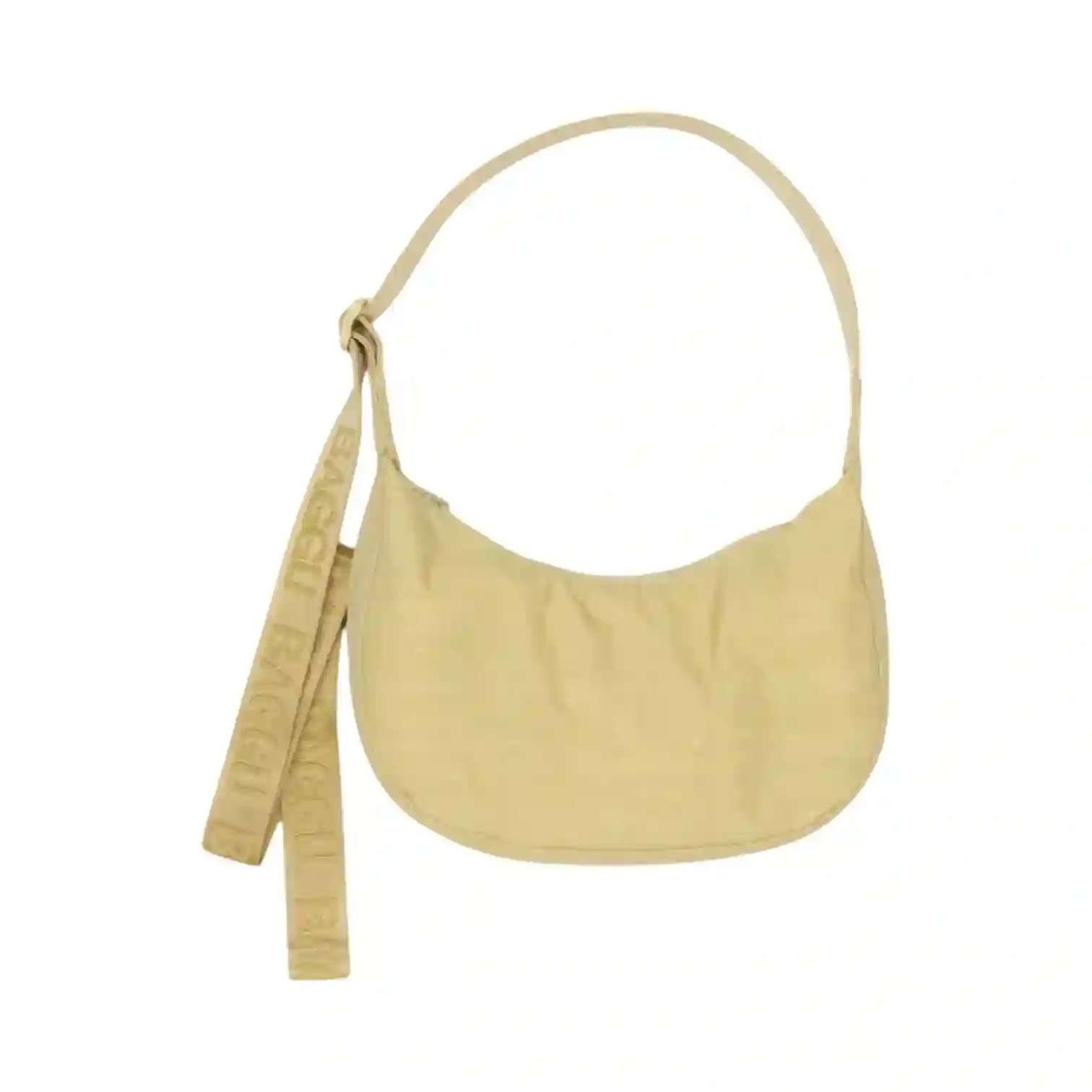 Pequeña bolsa de nailon creciente - mantequilla