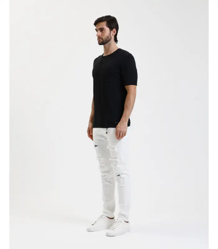 Pantalón jeans blanco Gianni - Imagen 2