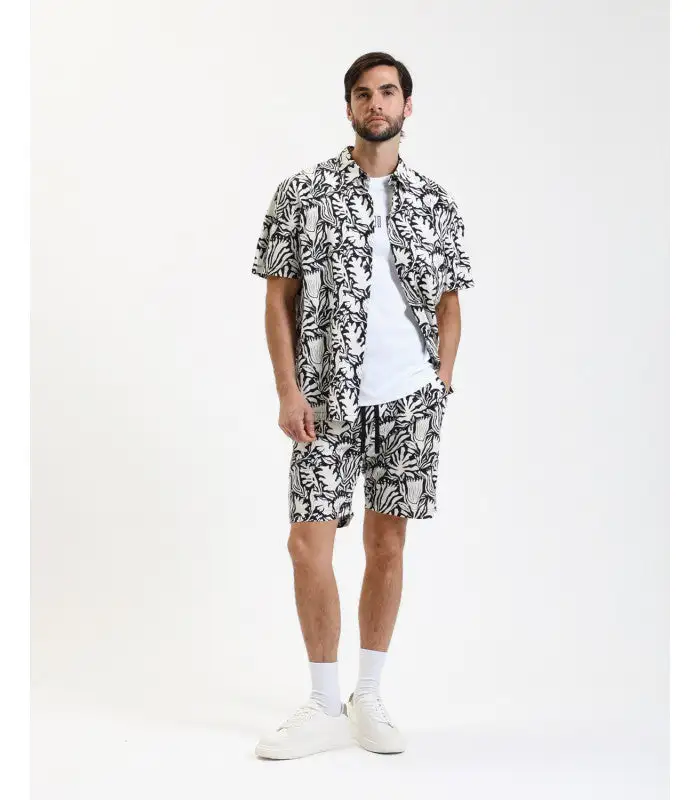 Black Printed Short - Image 2