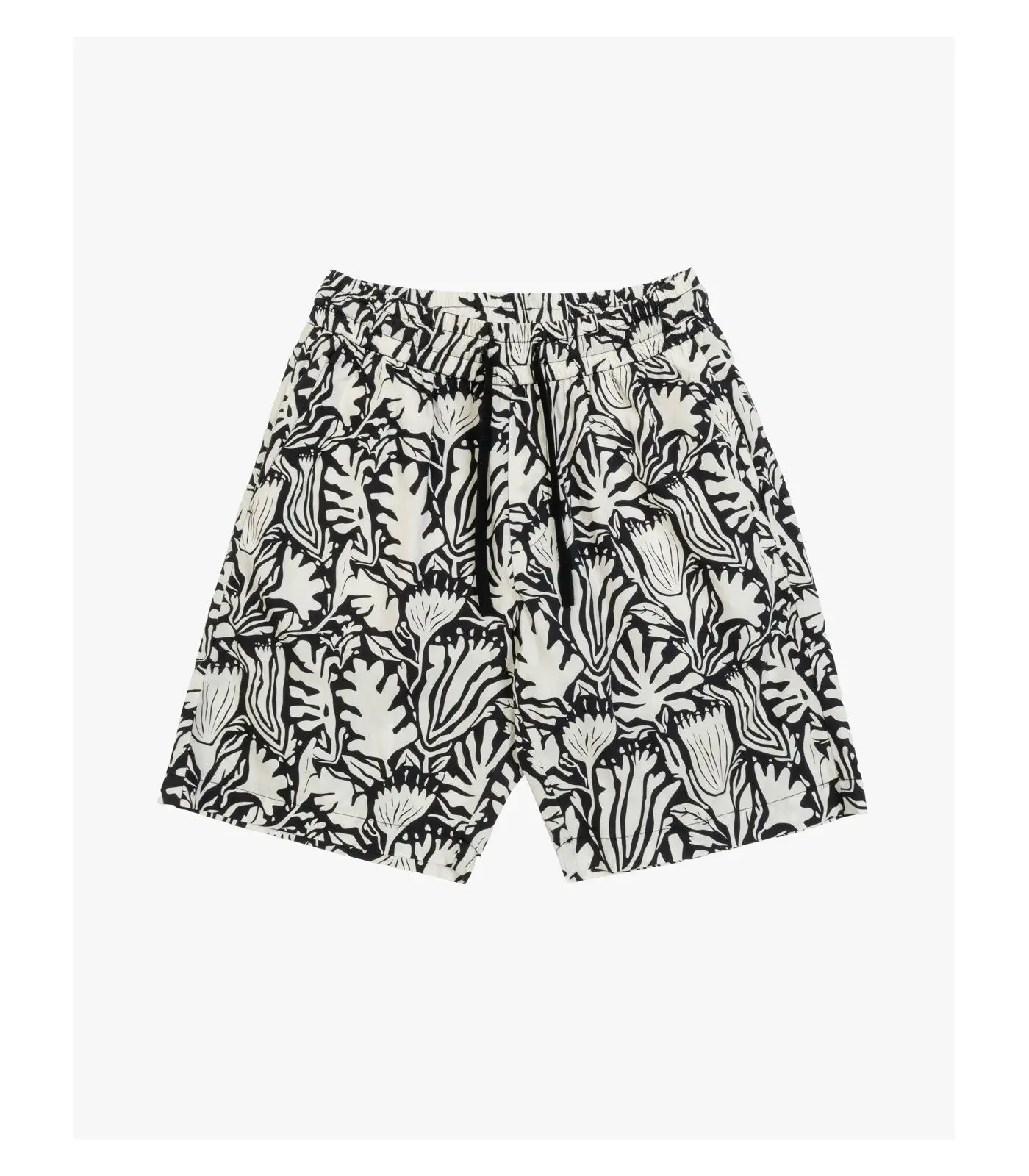 Black Printed Short - Image 5