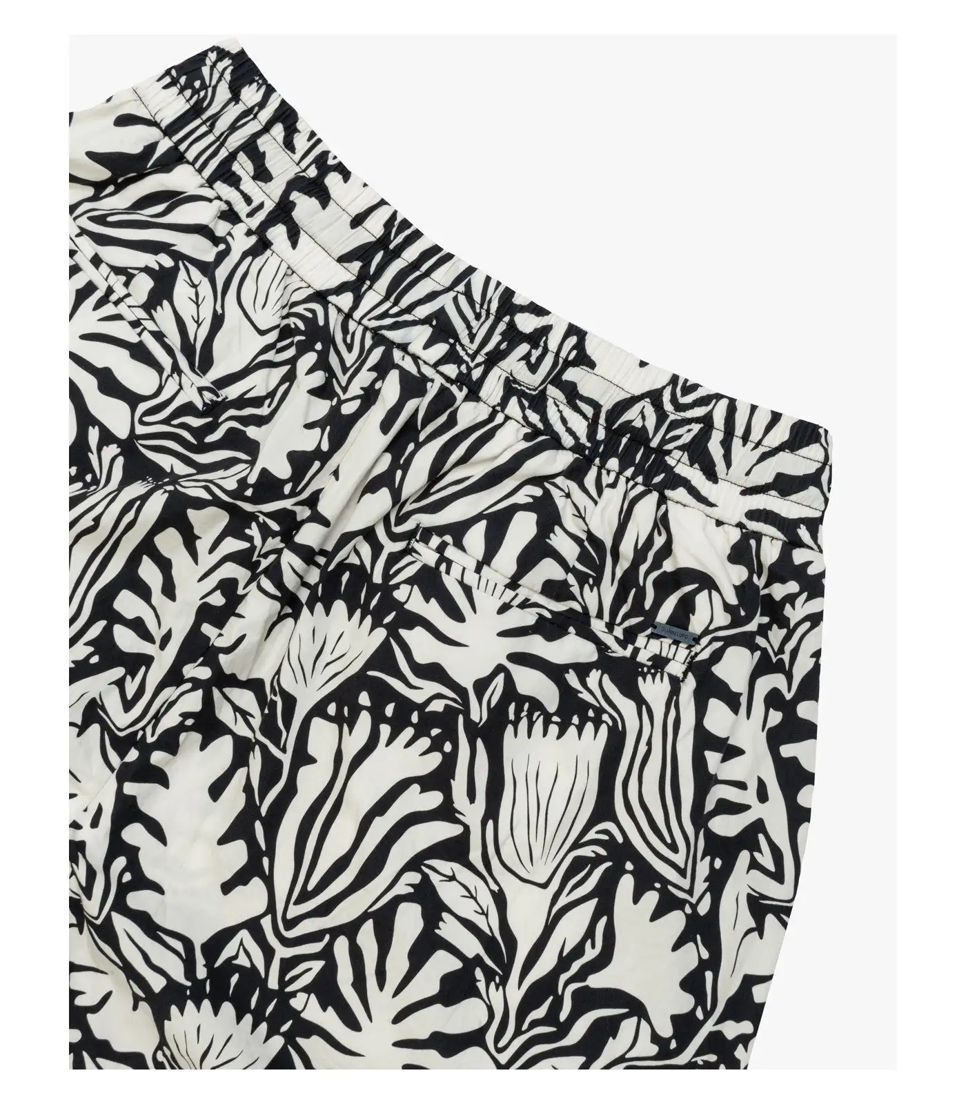 Black Printed Short - Image 7