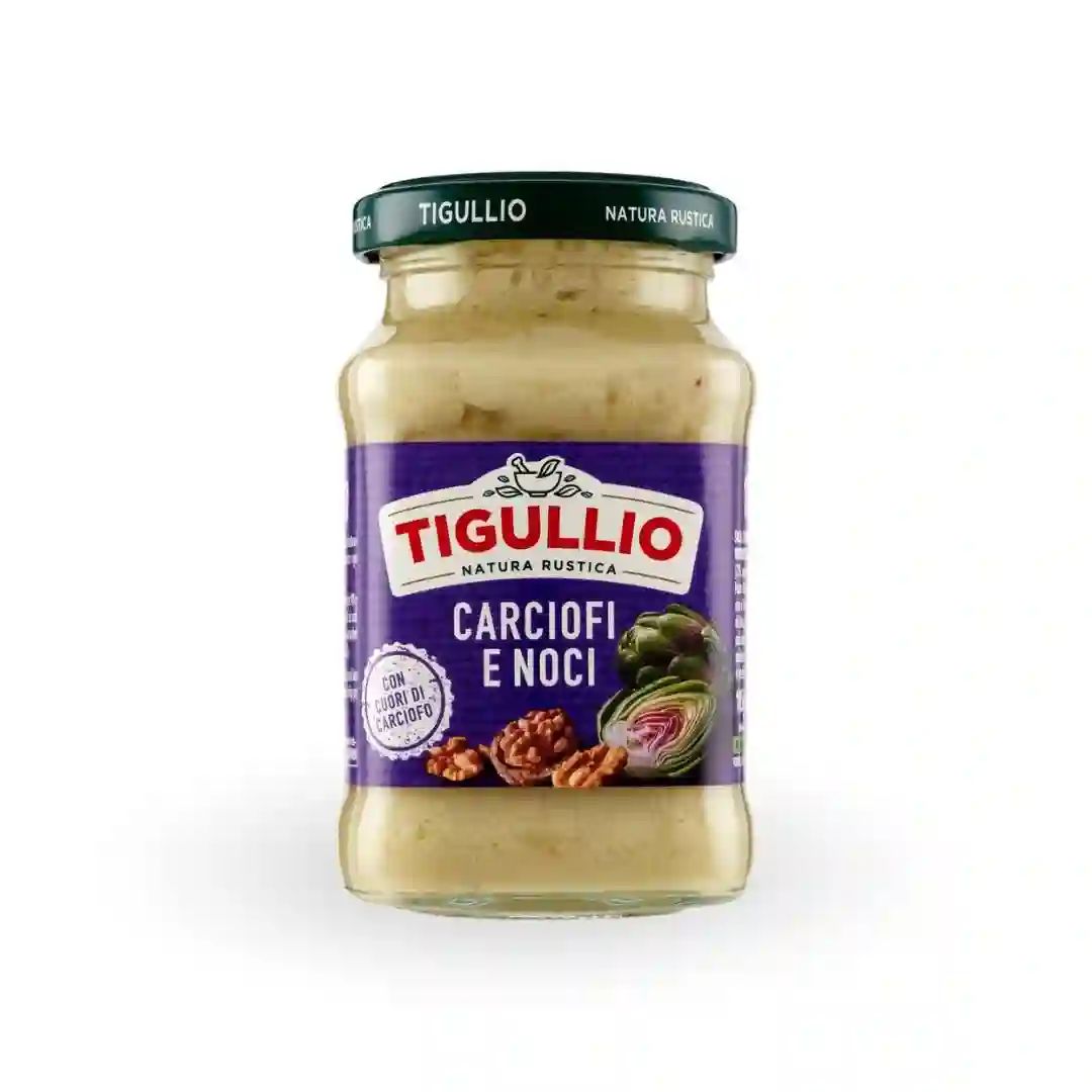 Salsa de Alcachofas y Nueces Tigullio 190 grs