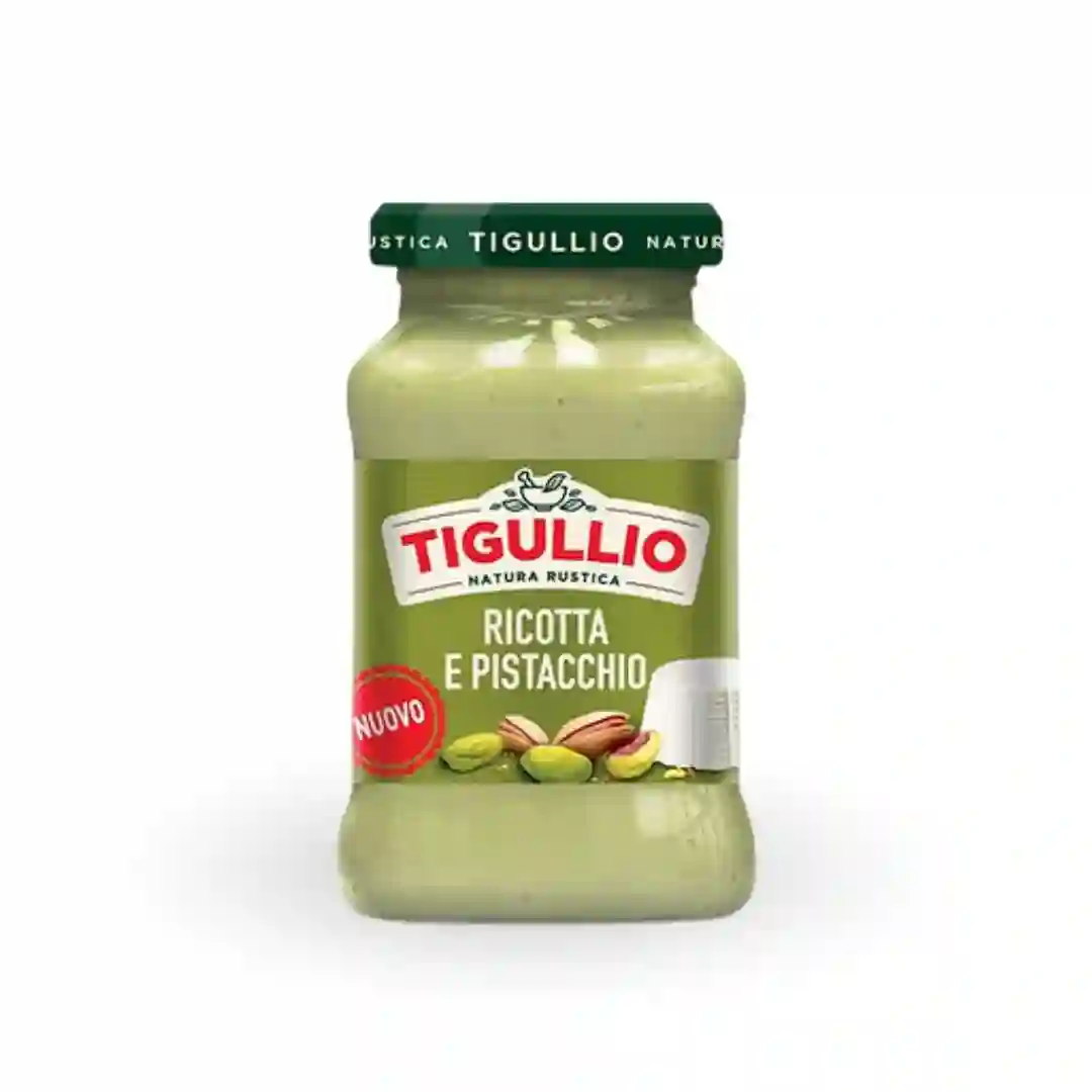 Salsa de Ricotta y Pistachos Tigullio 190 grs