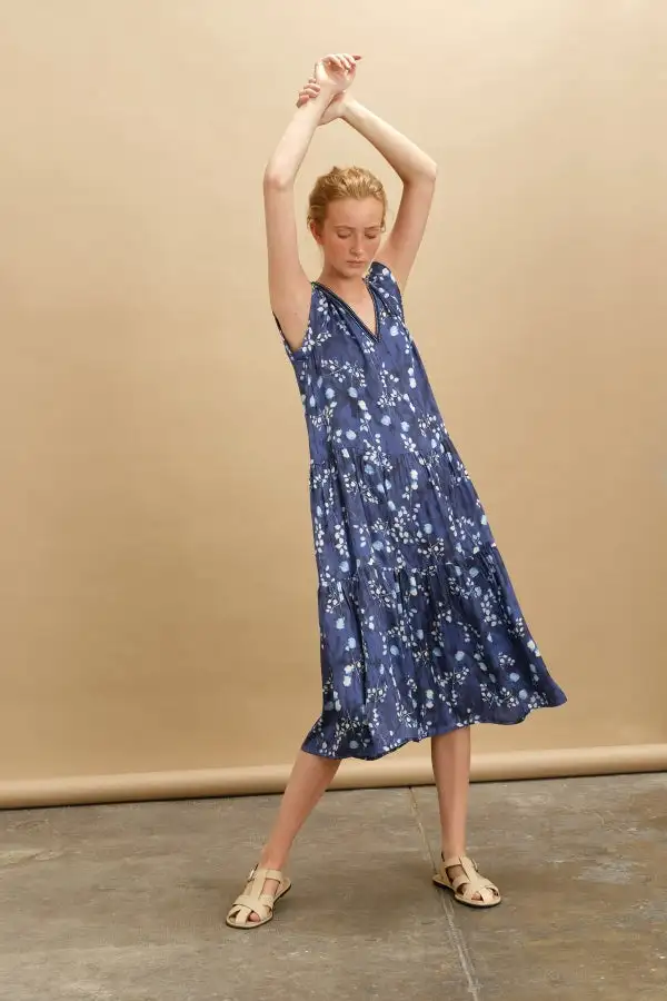 Opal print guitare dress