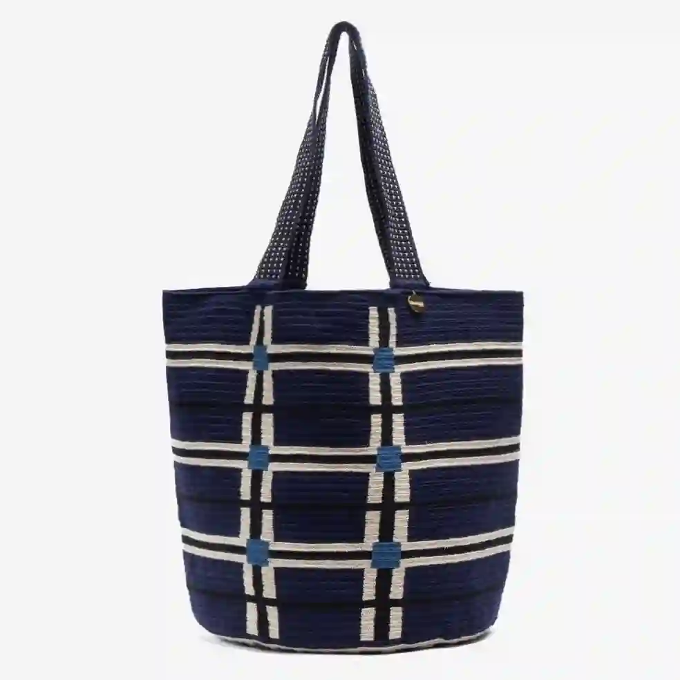 Faisán de bolsas Wayuu hechas a mano