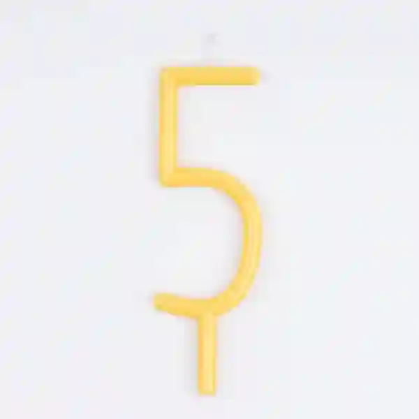 Vela Fina Número 5