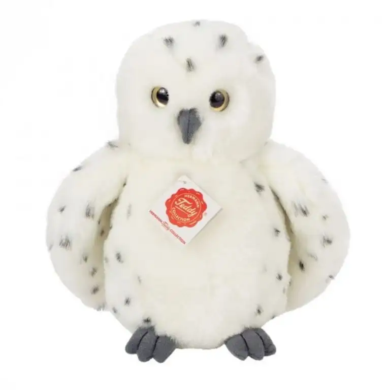 Peluche Búho de las Nieves 20 cm