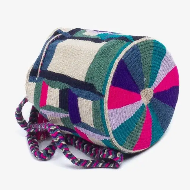 Bolsa Wayuu de Crossbody Small Crossbody hecho a mano - Imagen 2