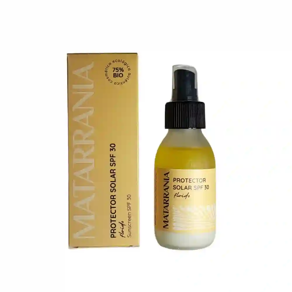 Protector solar fluido SPF30 - 75% BIO Matarrania