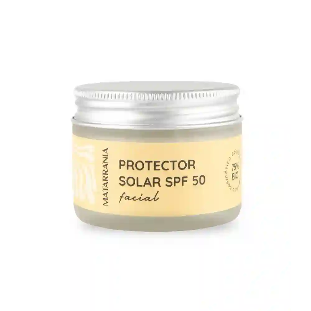 Protector solar facial SPF50 - 75% BIO Matarrania