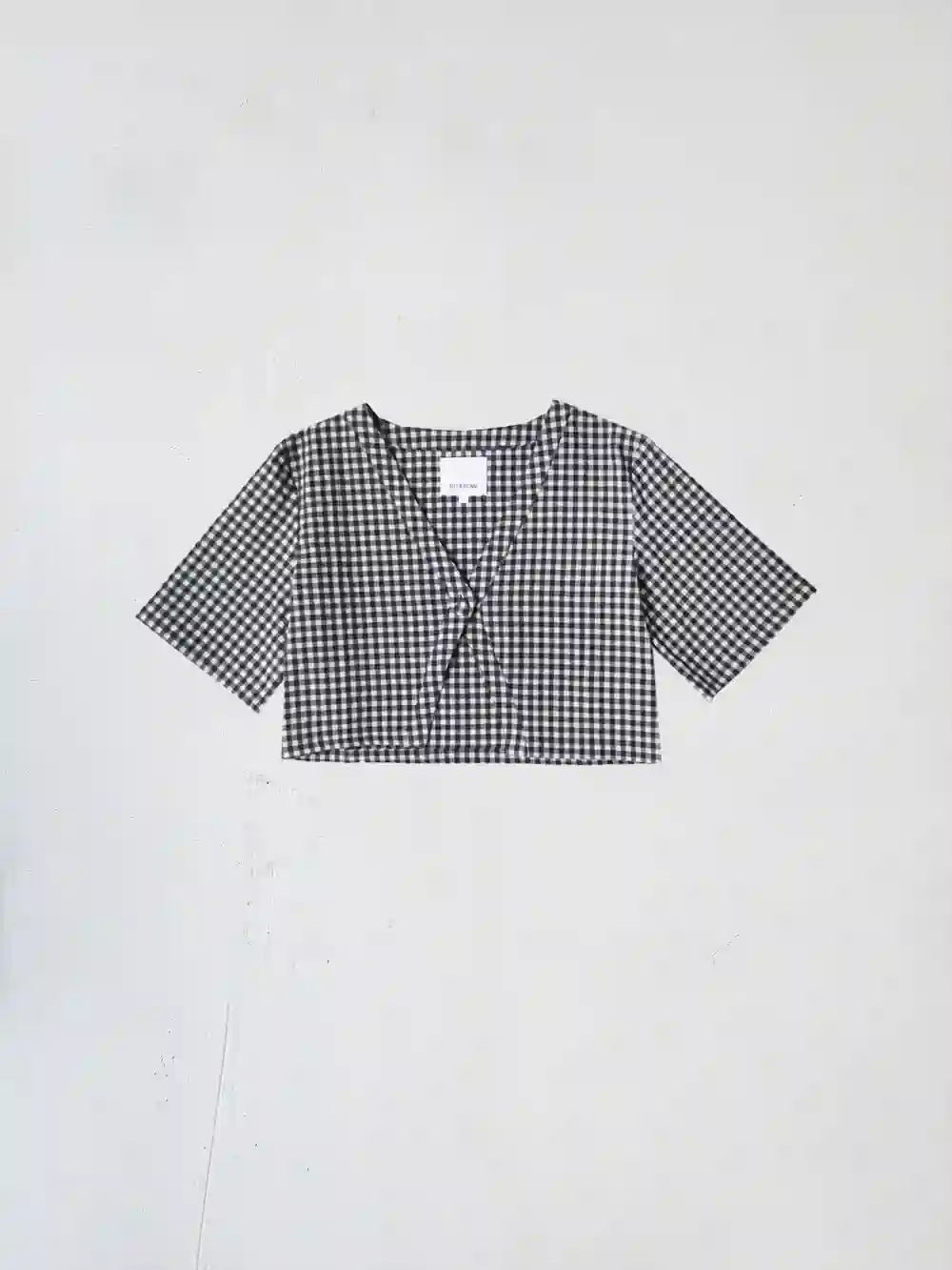 Reishi - Black Gingham
