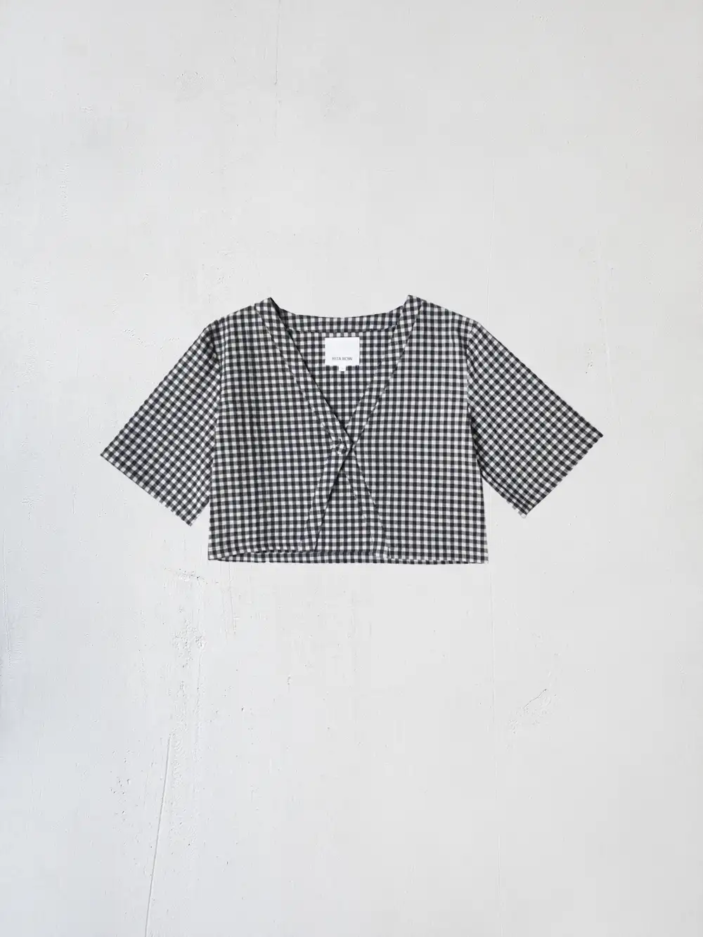 Reishi - Black Gingham