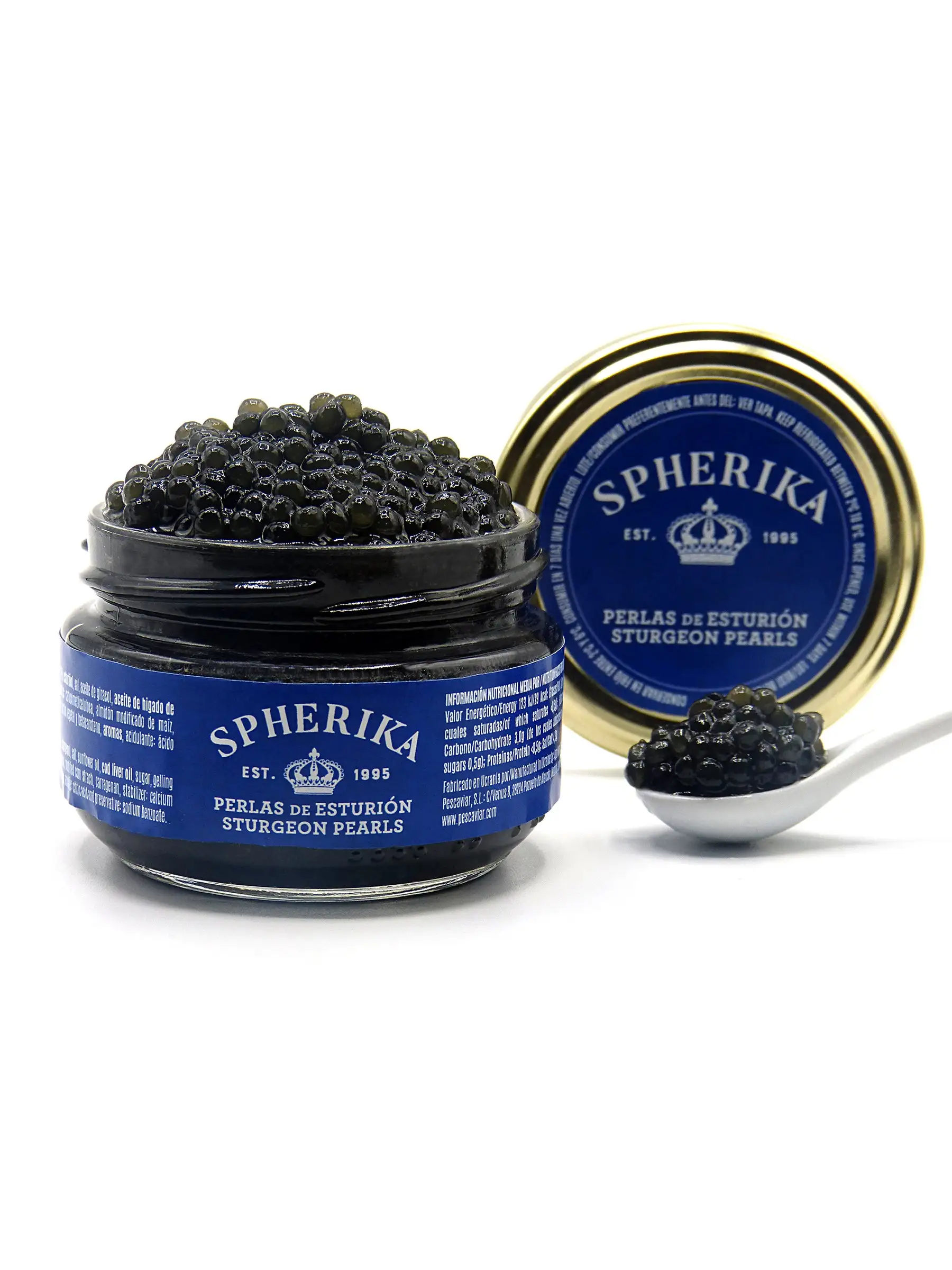 SPHERIKA, esferas de esturión 100g - Imagen 2