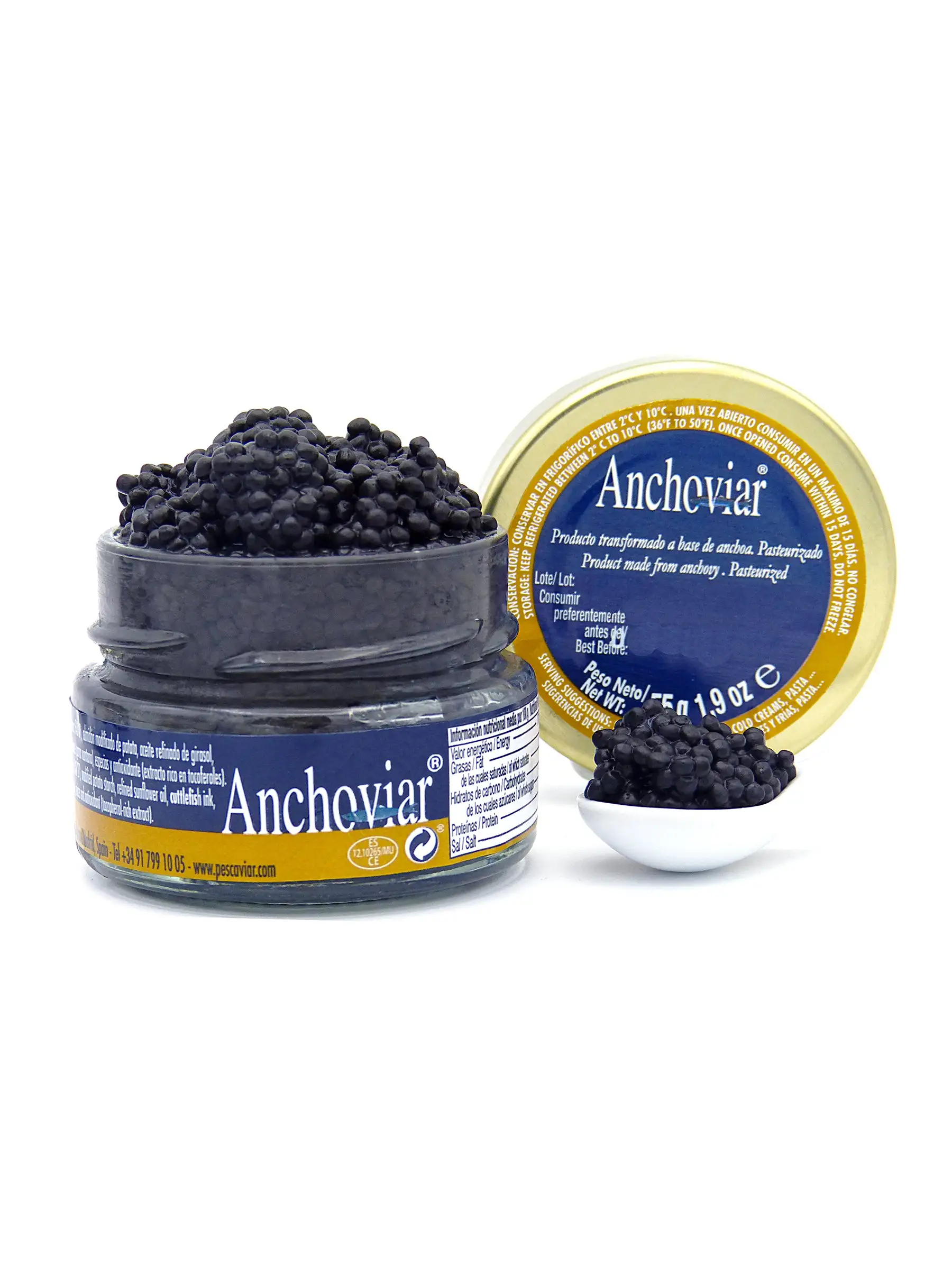 ANCHOVIAR, anchovy spheres 55g - Image 2