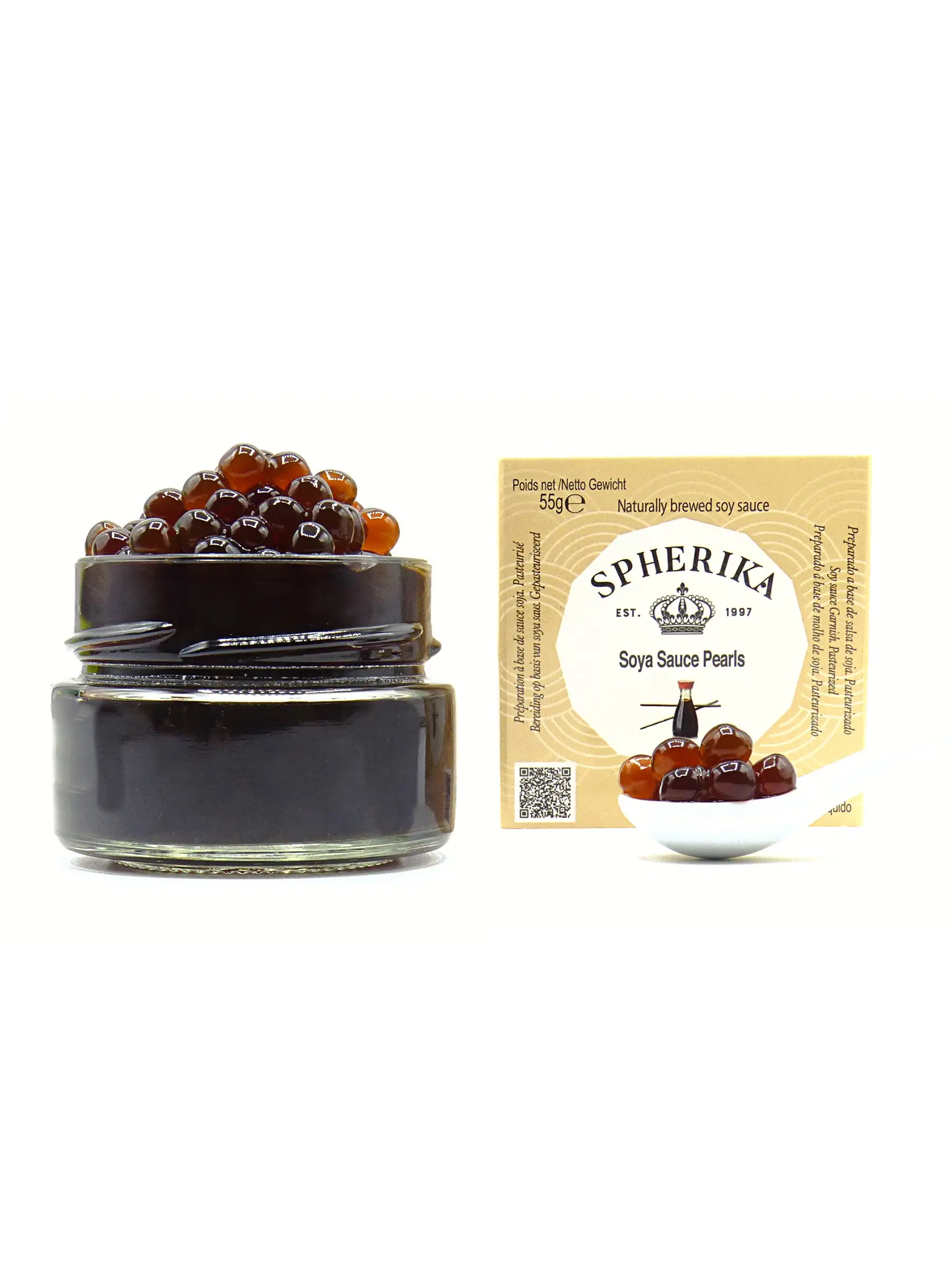 SPHERIKA, esferas de salsa de soja 55g - Imagen 2