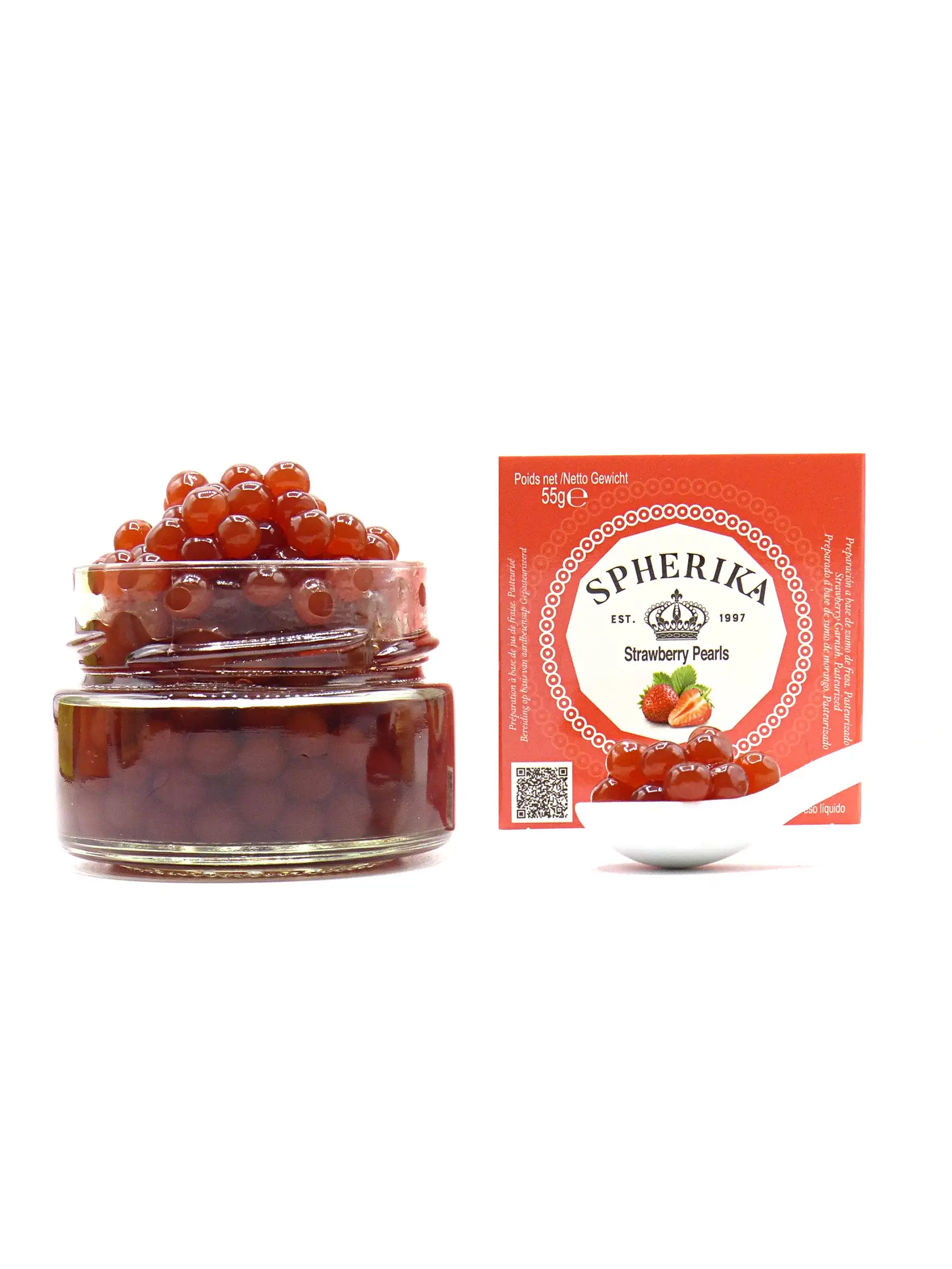 SPHERIKA, esferas de fresa 55g - Imagen 2