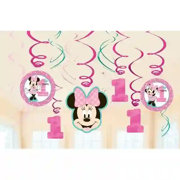 Decor. Colg. Minnie 1 year spiral