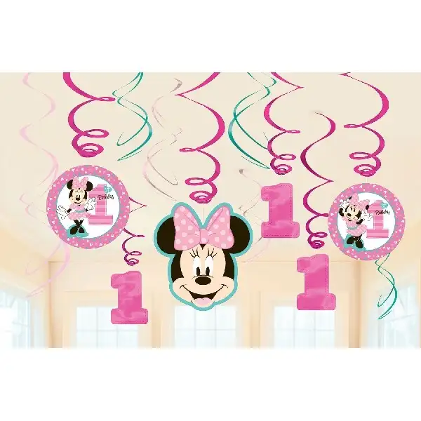 Decor. Colg. Minnie 1 year spiral