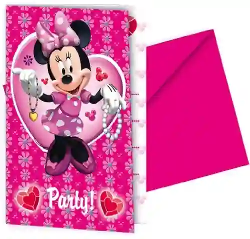 Invitaciones Minnie