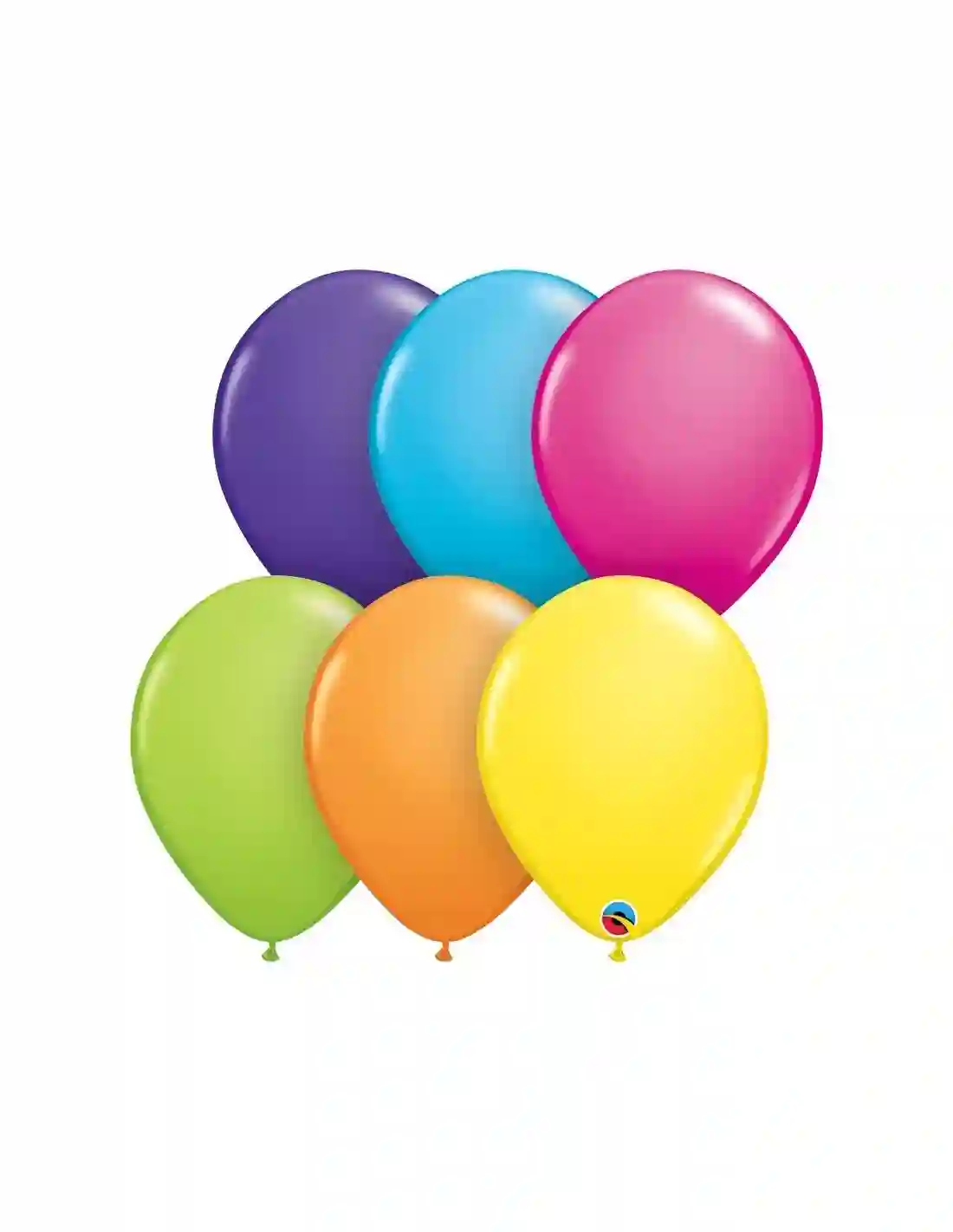 Latex balloon 11 -inch tropical assortment (27.9 cm) 10 units bag