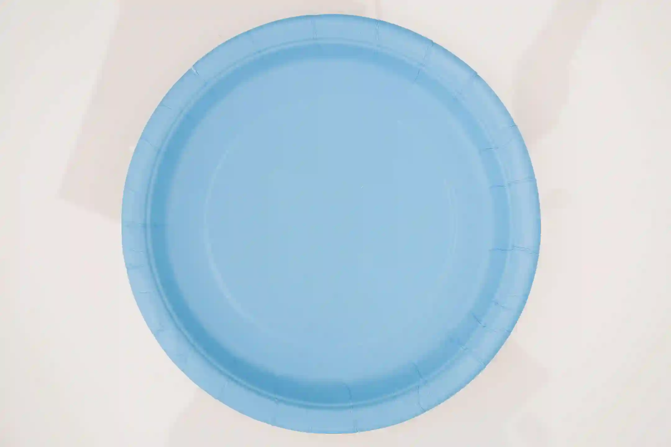 8 units 9 -inch dishes / 22.86 cm baby blue