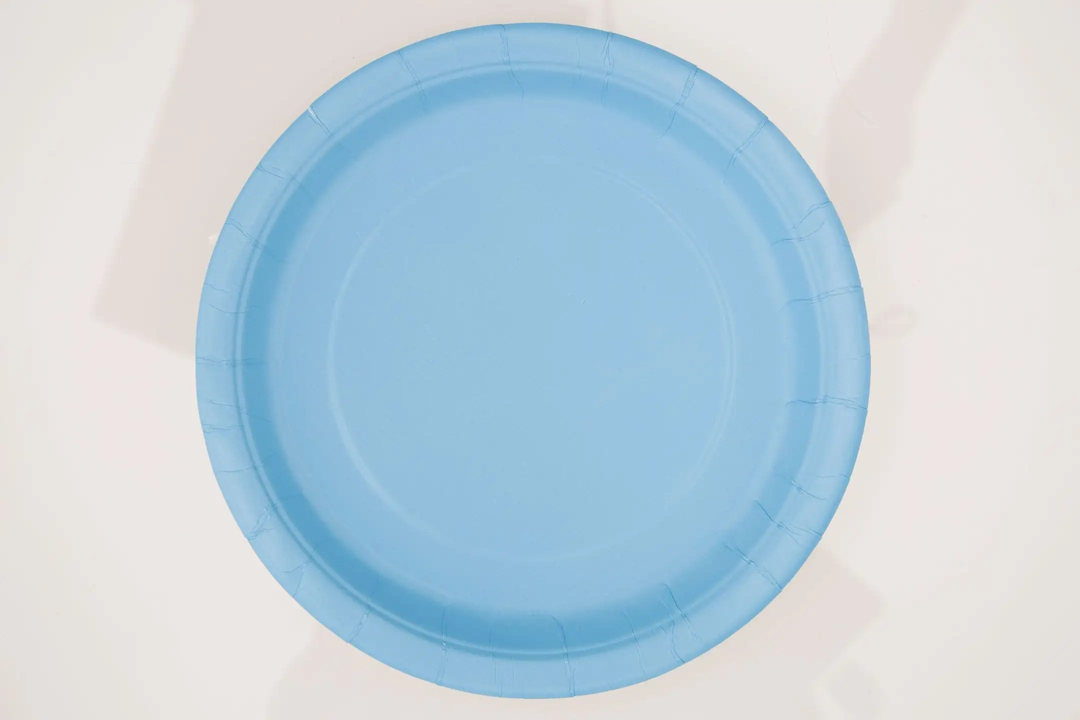 8 units 9 -inch dishes / 22.86 cm baby blue