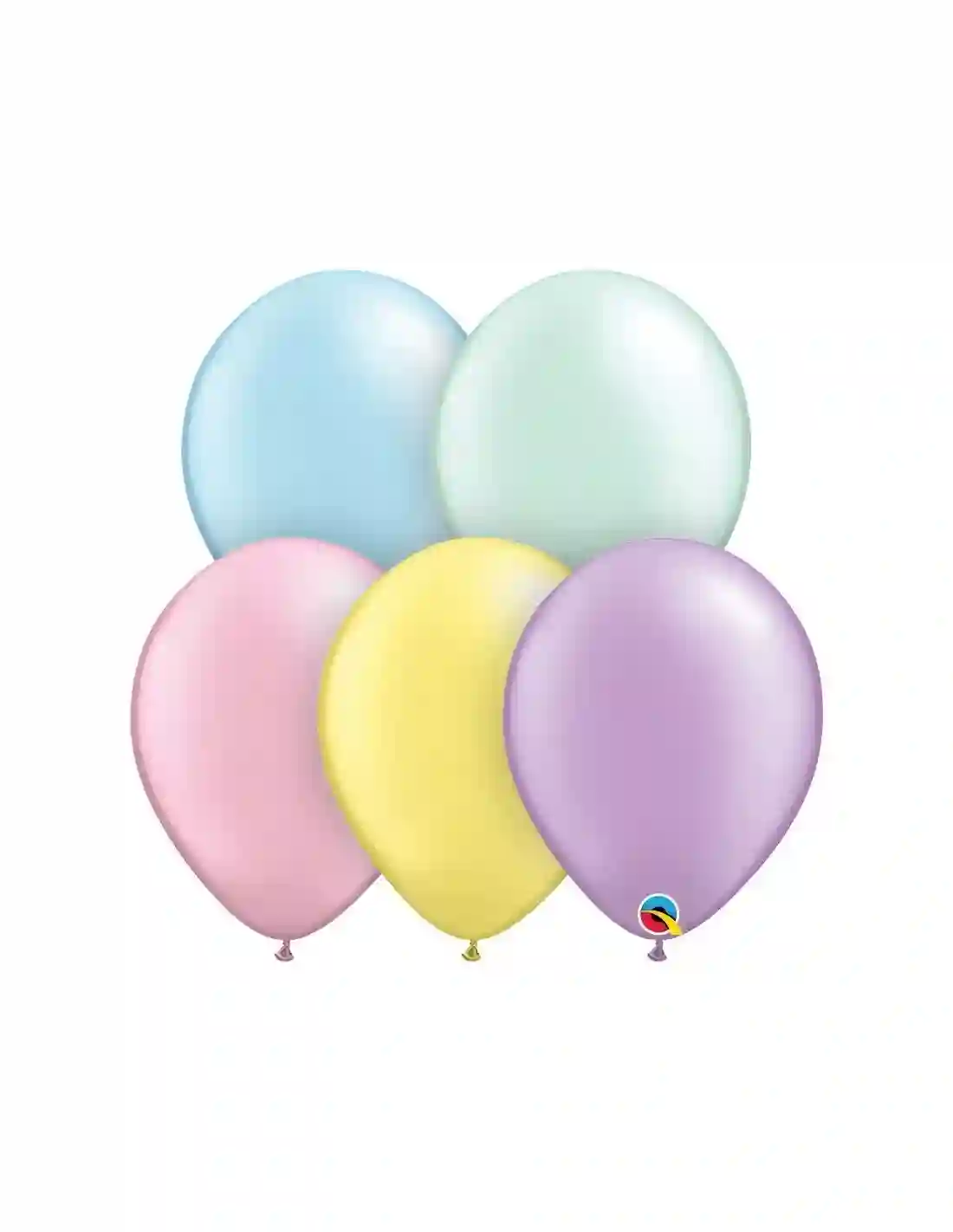 globo de látex pastel perlado de 11 pulgadas/ 27,9 cm bolsa surtida de 10 unidades