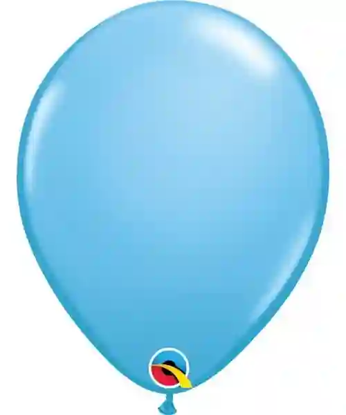 11 -inch smooth latex balloon/ 27.9 cm 10 units light blue
