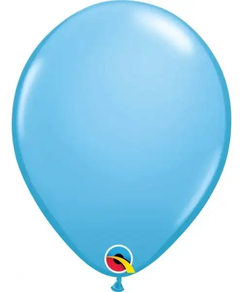 11 -inch smooth latex balloon/ 27.9 cm 10 units light blue