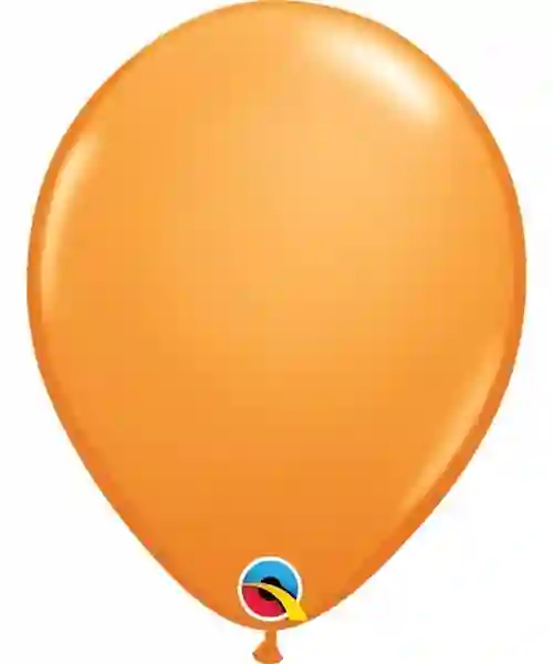 11 -inch smooth latex balloon/ 27.9 cm 10 units orange