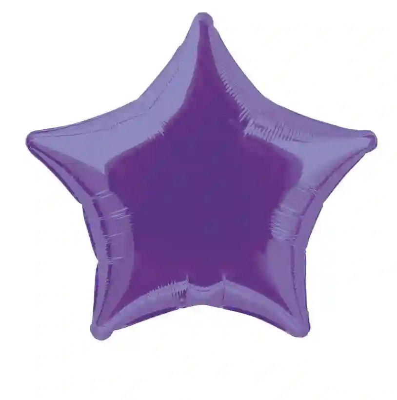 Packed metallic balloon 20 inches/ 50.80 cm