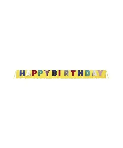 banner gigante Happy Birthday
