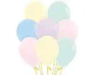Latex Globo R36 Sempertex Pastel Assorted Colors 609-20-30-40-50 / 91.5cm Bag 10 UD