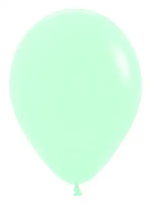 Globo Latex R5 Sempertex Pastel Verde 13cm bolsa de 10 unidades