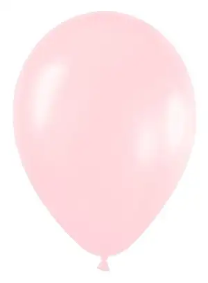 Globo Latex R12 Sempertex Satin Rosado 30cm En Bolsa De 10 Unidades