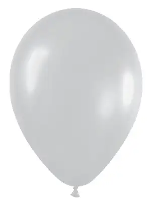 Latex R12 Sempertex Silin Silver 30cm Bag in Bag of 10 Units