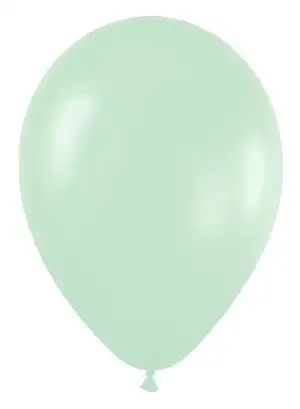 Globo Latex R12 Sempertex Satin Verde 30cm En Bolsa De 10 Unidades