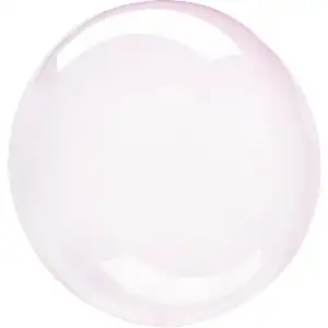18 / 45cm CIRCULO CRISTAL ROSA CLARO