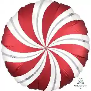 18 / 45cm Caramelo Rojo Sangria Satin