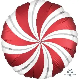 18 / 45cm Caramelo Rojo Sangria Satin