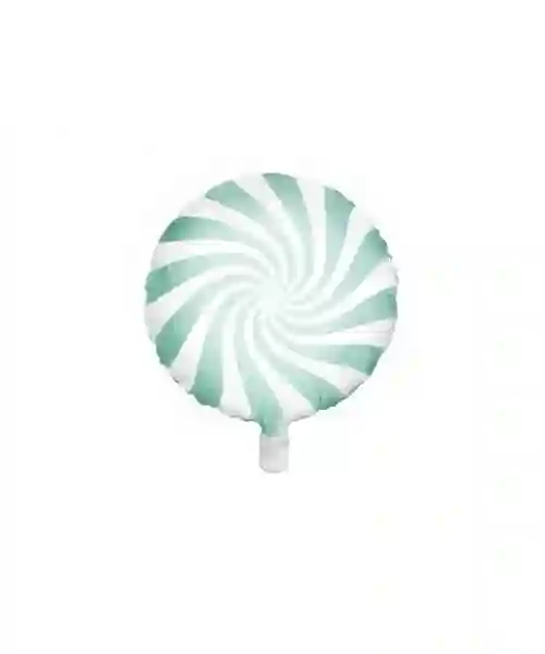 Globo foil modelo caramelo de 45 cm - menta