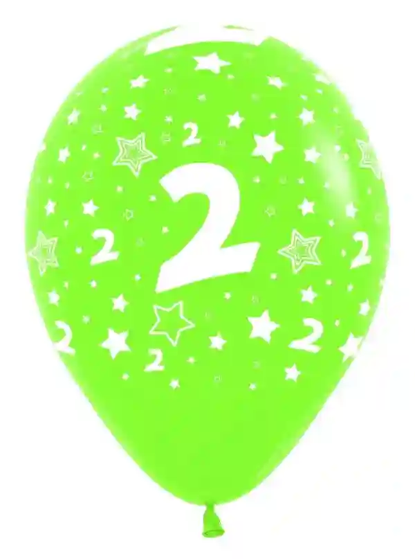 Latex R12 Globo Sempertex Colors number 2 30cm