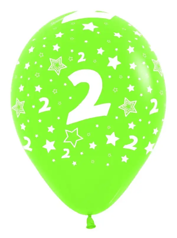 Latex R12 Globo Sempertex Colors number 2 30cm