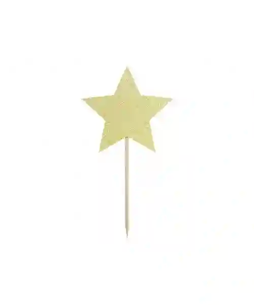 Gold stars pastel ornament