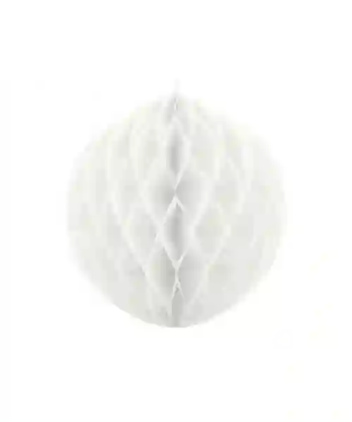 Bola de panal blanca, 40cm