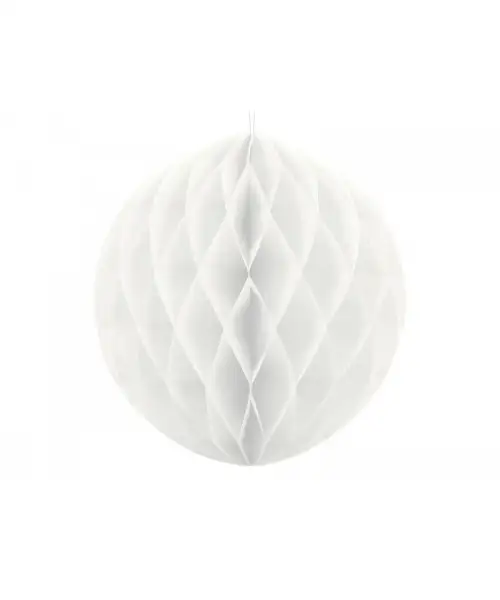 Bola de panal blanca, 40cm